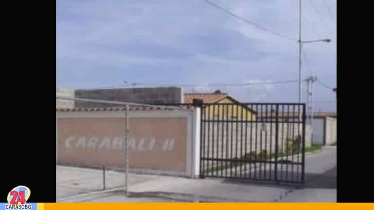 San Joaquín: Vecinos de la Urbanización Carabalí II piden patrullaje policial en estas zonas