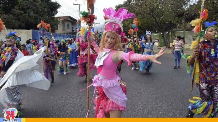 Guacara celebró carnavales