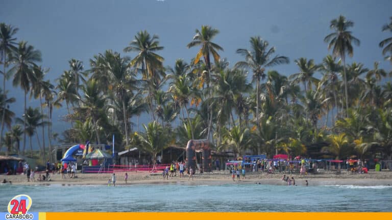 Carabobo tendrá 18 playas aptas en Carnavales 2022