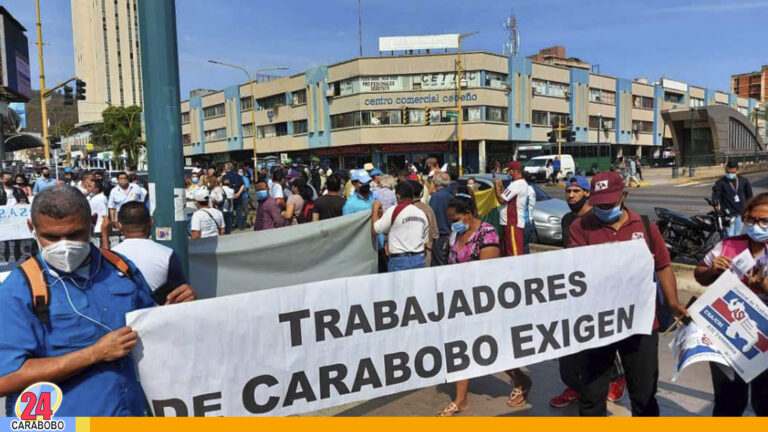 Gremios participan en protestas para exigir salarios justos