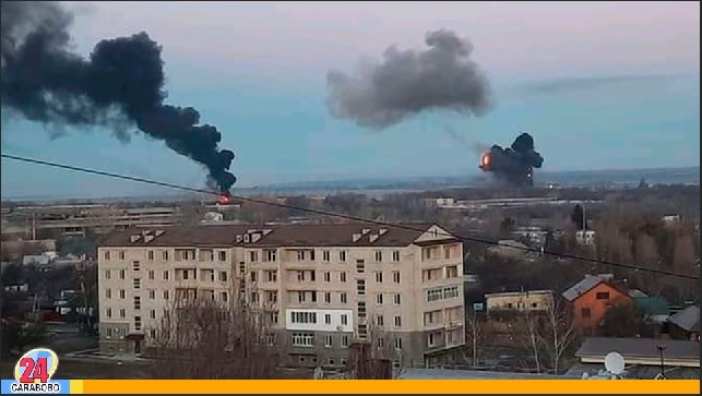 Rusia bombardeó varias regiones de Ucrania (FOTOS Y VÍDEOS)