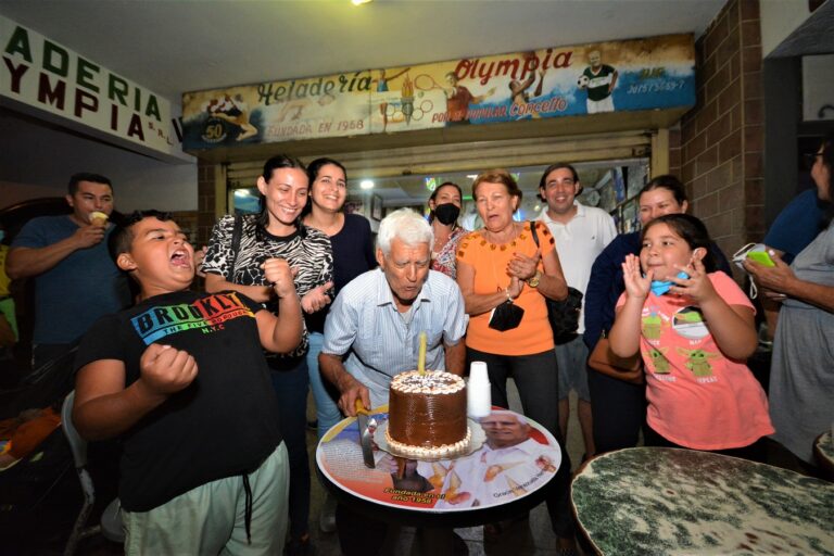 El Popular Concetto Di Tomassi celebró su cumpleaños número 86