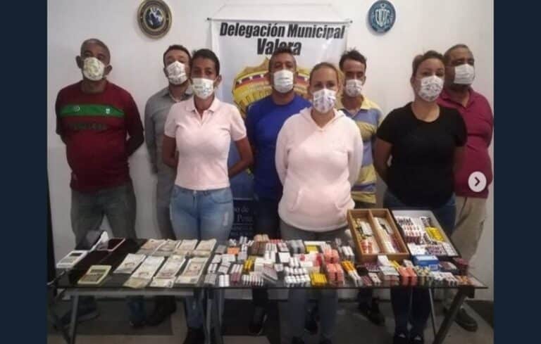 Capturaron banda que vendía medicamentos traídos de Colombia sin permiso sanitario