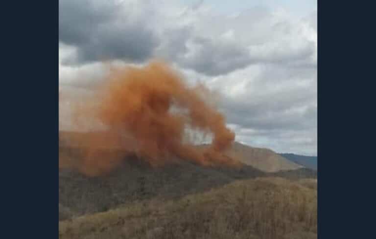 Explotó tuberia de gas metano en Charallave, estado Miranda