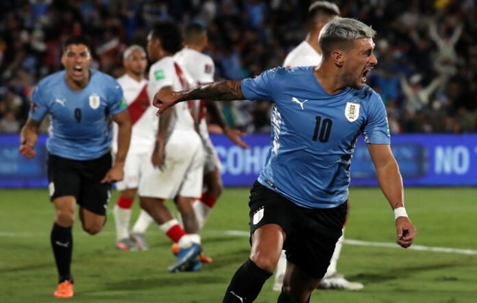 Uruguay clasificó al Mundial de Catar 2022 tras vencer a Perú