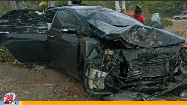 Accidente en la Autopista Cimarrón Andresote - Accidente en la Autopista Cimarrón Andresote
