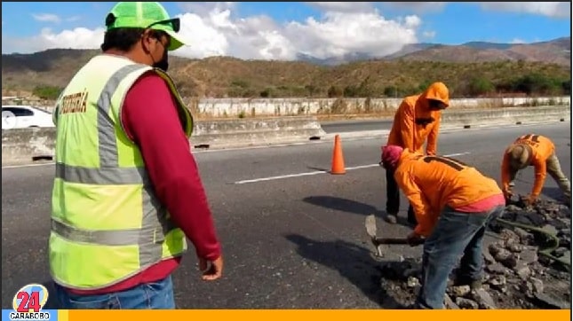 ¡Pendiente si vas a Caracas! Hay trabajos en el Viaducto La Cabrera