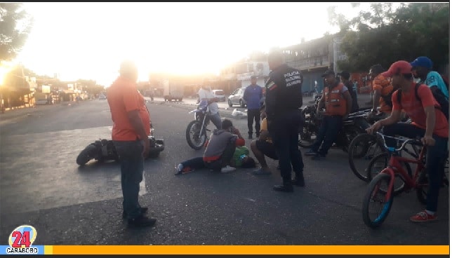 Reportaron accidente en la avenida Sesquicentenario