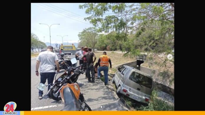 Dos accidentes en Naguanagua