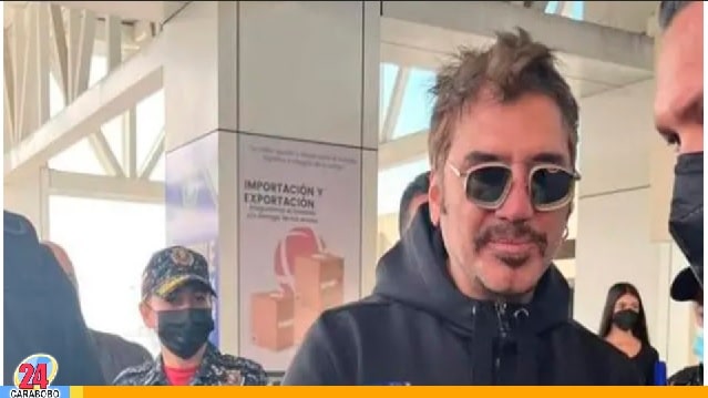 ¡El Potrillo en Caracas! Alejandro Fernández llegó a Venezuela