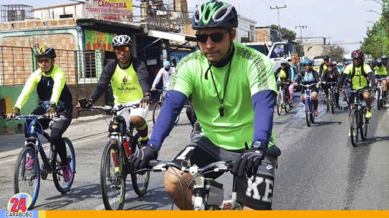 Realizaron Bicicletada y Festival Recreativo en honor al mes de la Mujer en Los Guayos