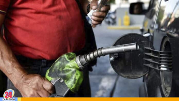 Recarga de gasolina subsidiada