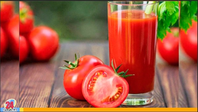 Aprovecha los beneficios del jugo de tomate