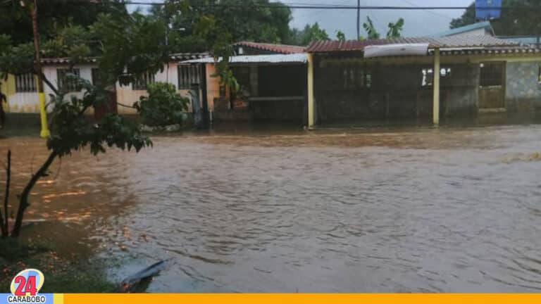Fuertes lluvias causan inundaciones en Nueva Esparta