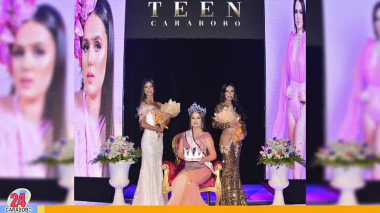 Victoria de Caires fue coronada Teen Carabobo 2022