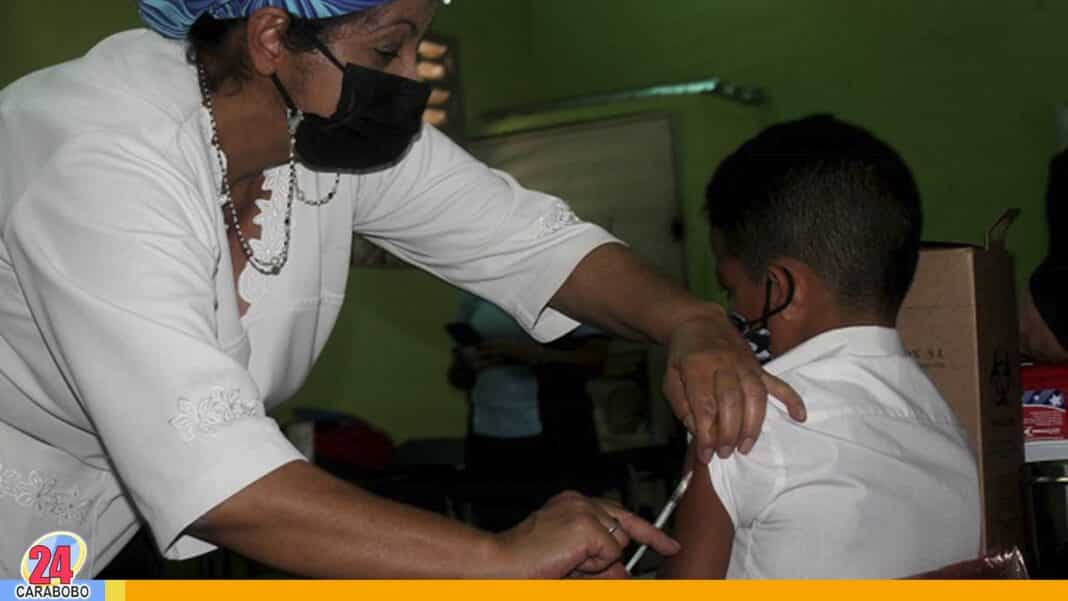 Plan de Vacunación en escuelas de Carabobo