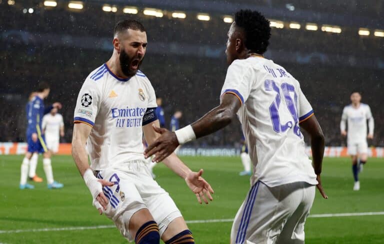 Real Madrid superó al Chelsea gracias a hat-trick de Karim Benzema