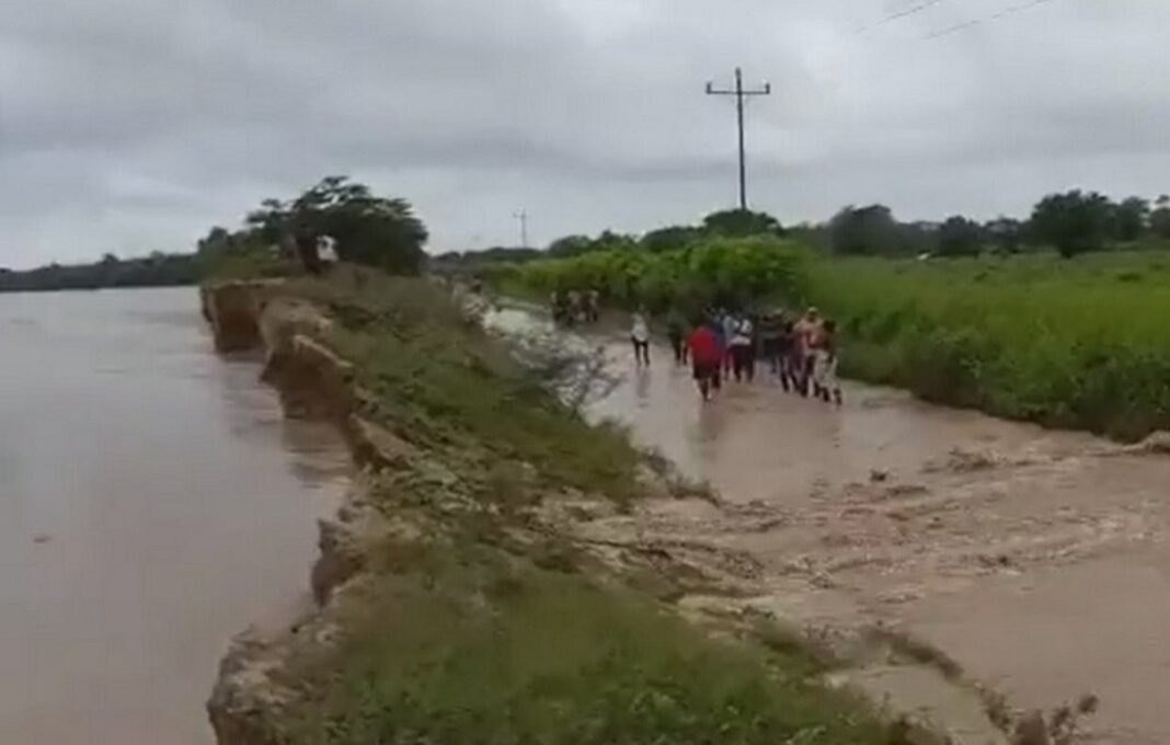 Zulia: en emergencia municipio Catatumbo luego de que se rompió dique de contención