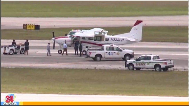 Pasajero sin experiencia de vuelo aterrizó una avioneta en Florida (VÍDEO)
