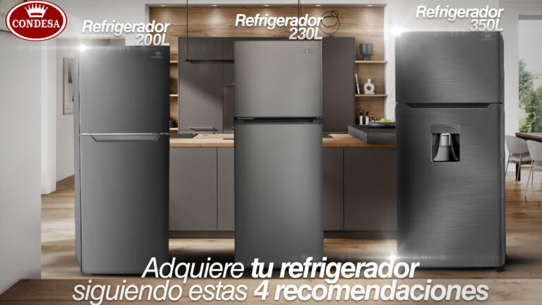 Adquiere tu refrigerador siguiendo estas 4 recomendaciones