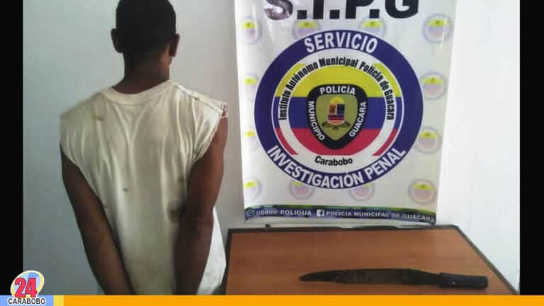 Sujeto agredió a una mujer en sector Tronconero, Guacara
