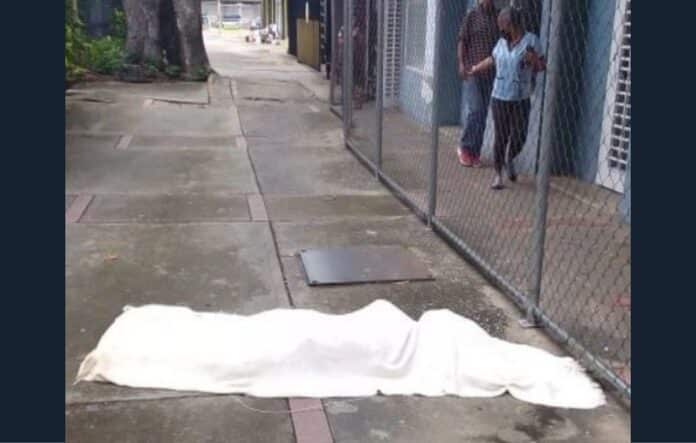 Una persona se cayó de un edificio en Avenida Bolívar Norte
