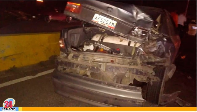 Reportaron otro accidente en la avenida Los Aviadores en Maracay