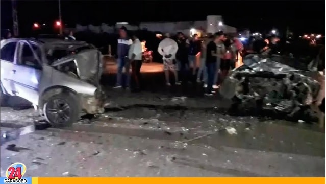 Accidente de tránsito en Coro - Accidente de tránsito en Coro