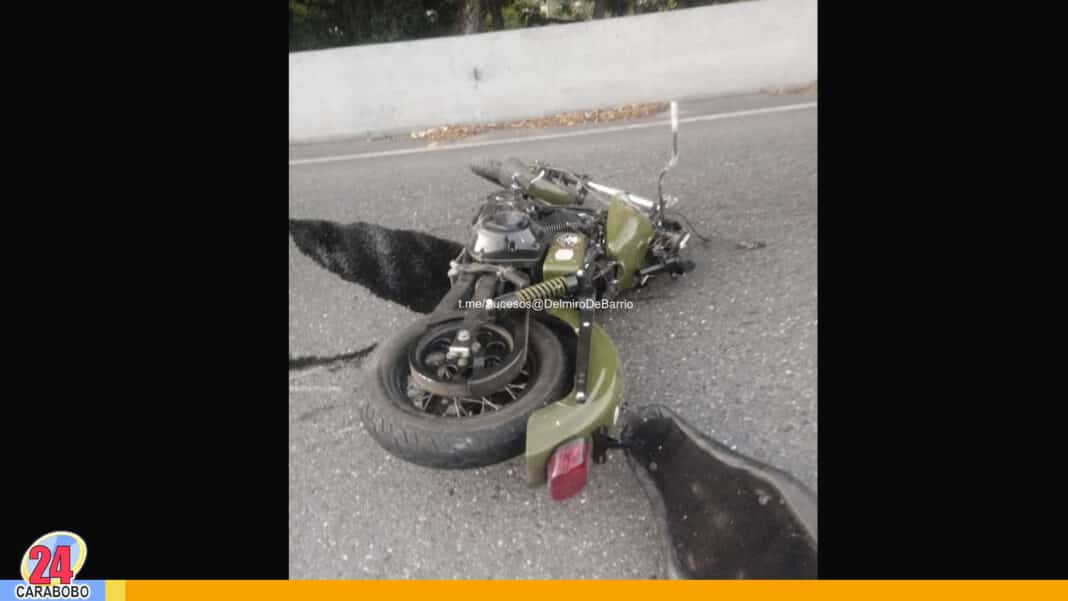 accidente de tránsito en Caracas