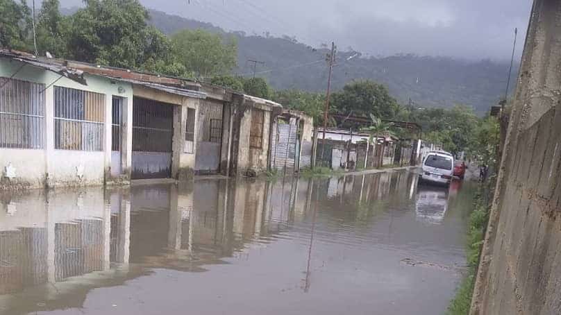 Denunciaron inundaciones en Chaguaramas por falta de mantenimiento en sistema de canales