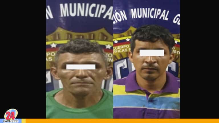 Dos hombres detenidos por agredir a una mujer en Guanare