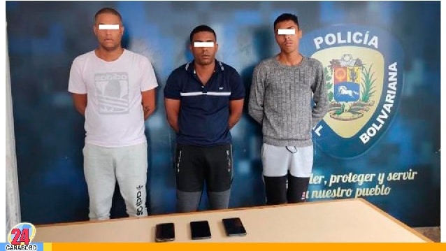 Detenidos tres sujetos por el robo de 45 mil dólares en Caracas
