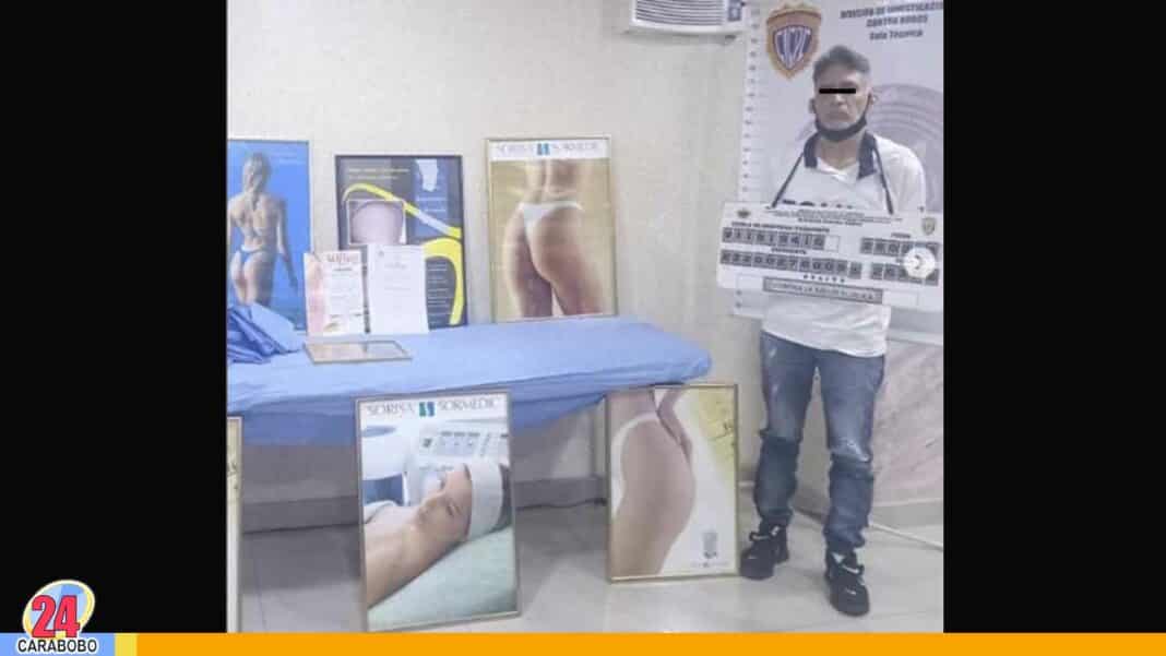 Falso médico cirujano en Caracas