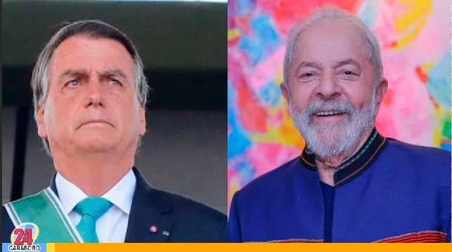 Lula y Bolsonaro en carrera por la presidencia de Brasil
