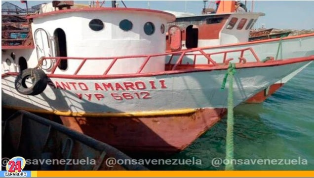Embarcación Santo Amaro II sigue desaparecida