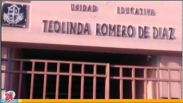 Siguen esperando arreglos en la escuela Teolinda Romero de Díaz en Güigüe
