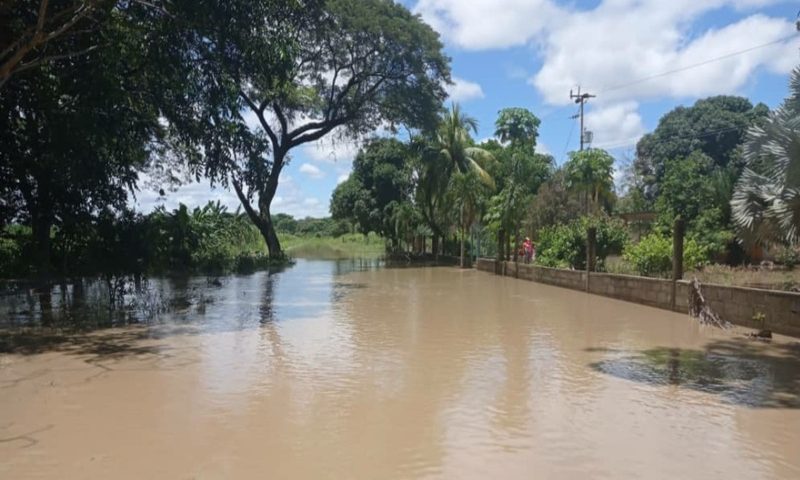 fuertes lluvias en Guanare