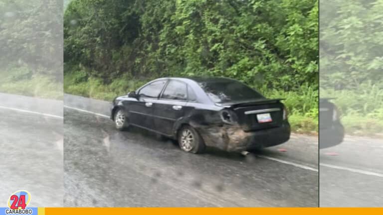 Reportan accidente de tránsito en la Autopista Regional del Centro