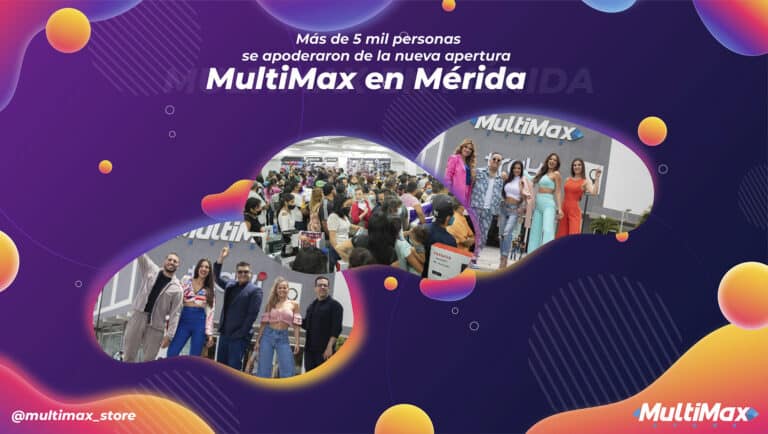 Más de 5 mil personas se apoderaron de la nueva apertura MultiMax en Mérida
