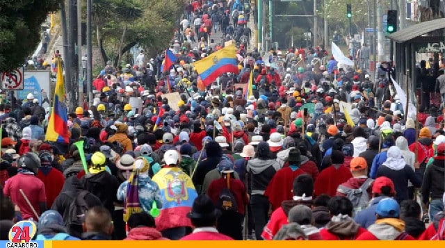 Buscan calmar las manifestaciones en Ecuador con esta medida