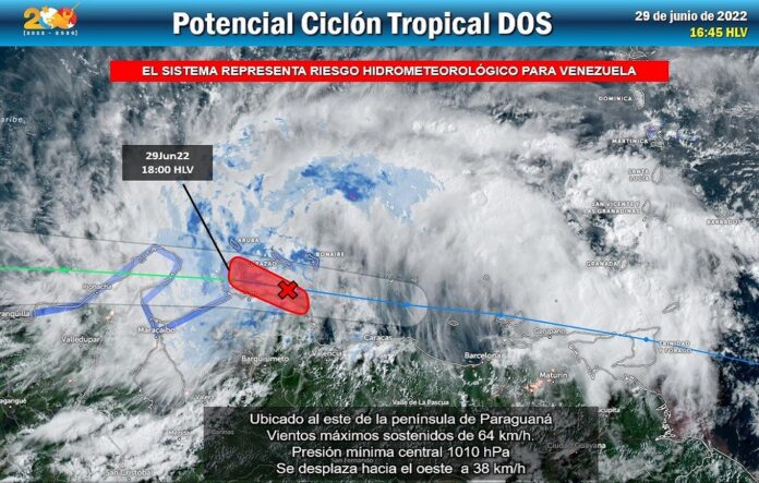 Ciclón Tropical continuará debilitándose en las siguientes horas
