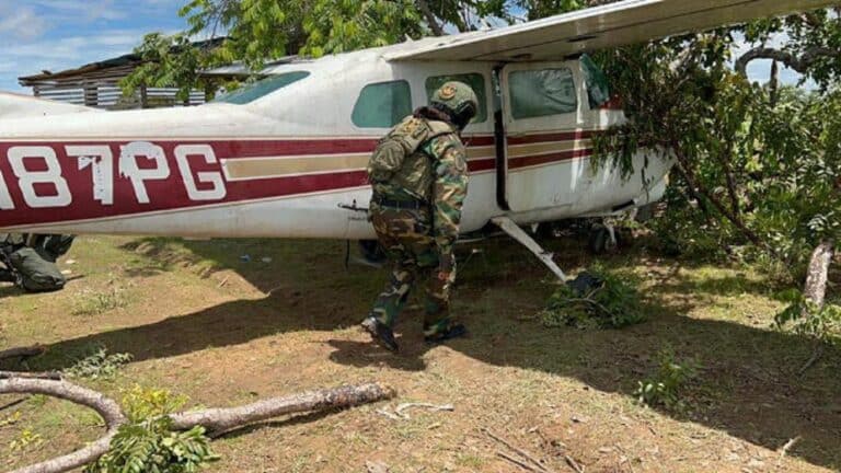 Neutralizada aeronave dedicada al tráfico de drogas en Apure