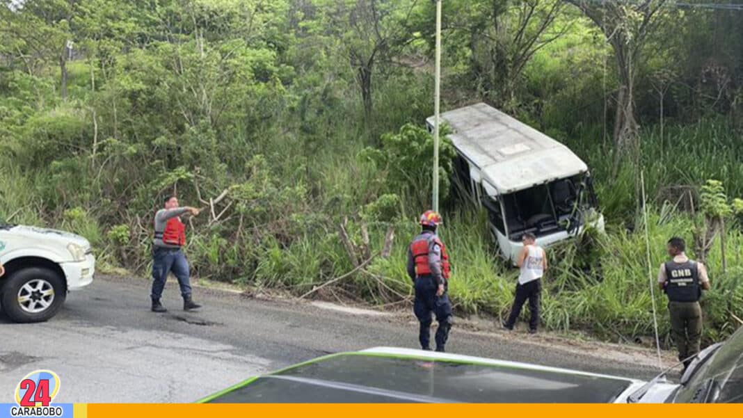 Accidente en la Autopista Gran Mariscal de Ayacucho hoy