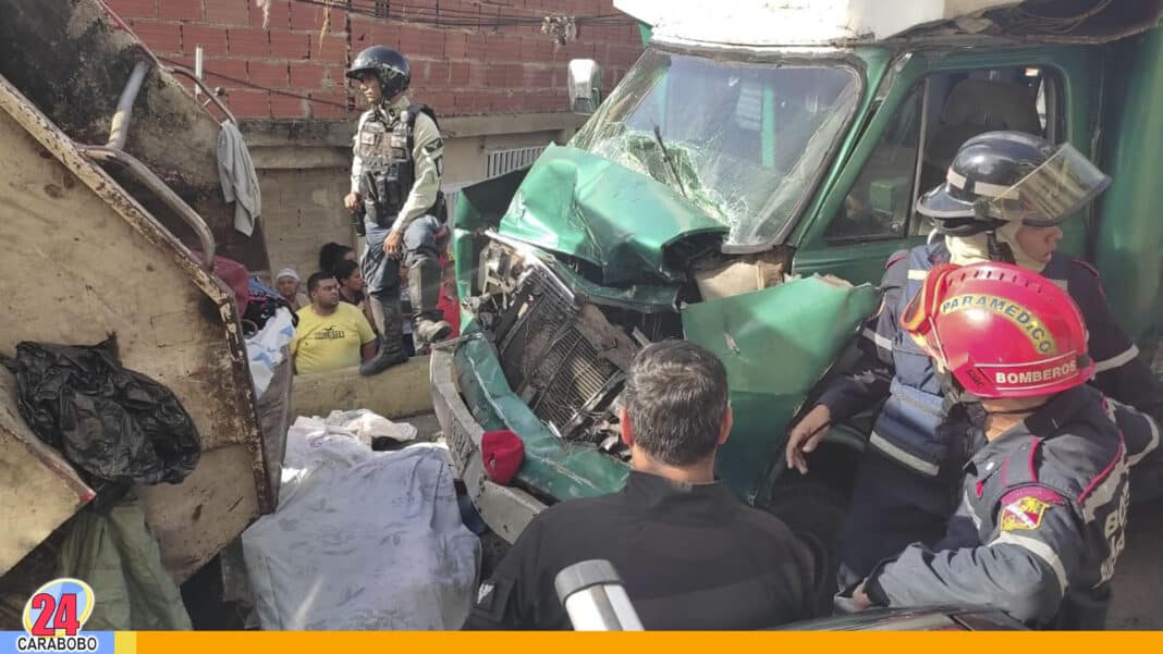 Accidente de tránsito en Petare