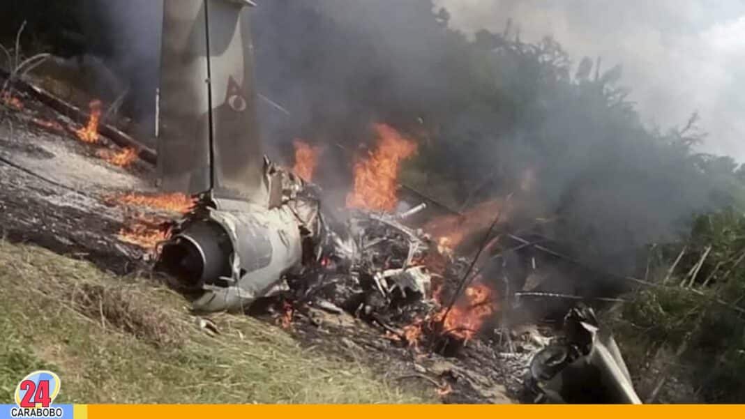 accidente aéreo en el Zulia