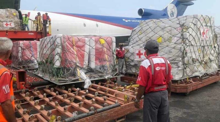 Venezuela envió ayuda humanitaria a Surinam