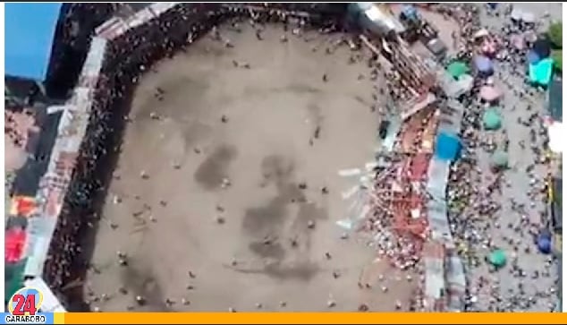 ¡Trágico! Plaza El Espinal en Colombia se desplomó