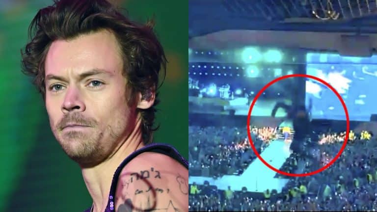 Caos en concierto de Harry Styles: hombre cayó desde un tercer piso