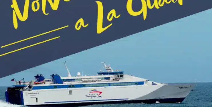 Reactivan ruta de ferry entre Vargas y Nueva Esparta