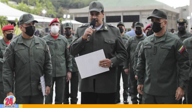 Maduro ordenó incrementar las operaciones militares en el país